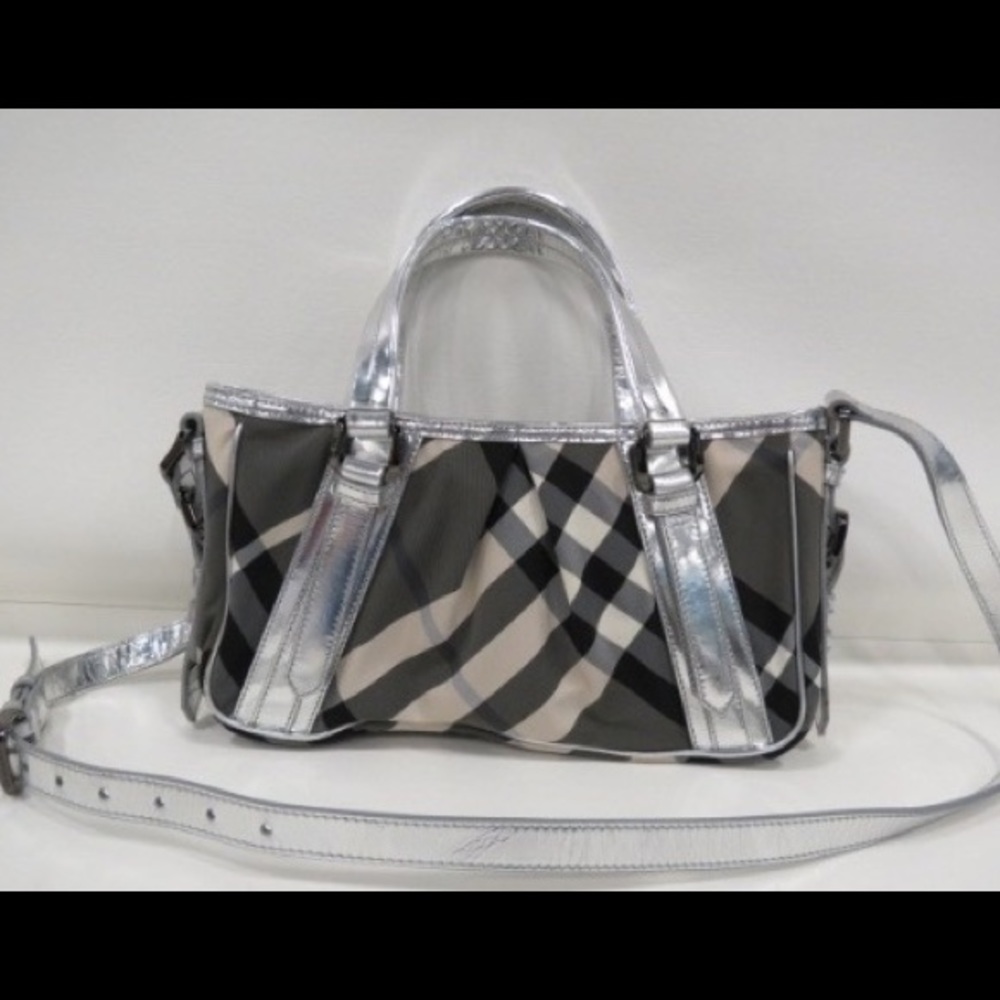 Authentic Burberry Beat Check Bag